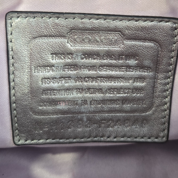 🐢 Coach F24849 Campbell Exotic Snakeskin Crossbody Bag - Picture 4 of 15